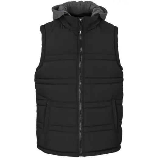Mens Okinawa Bodywarmer Black Front